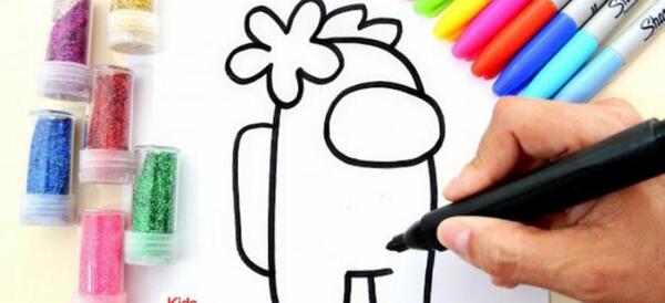 عکس اسب تک شاخ برای رنگ آمیزی