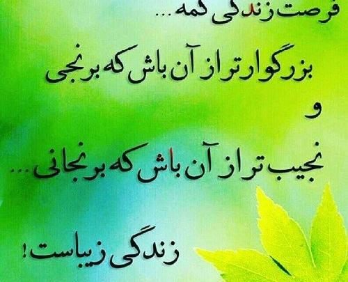 عکس نوشته زیبا در مورد زندگی زیباست