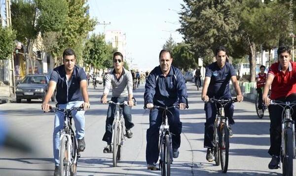 عکس دوچرخه دونفره