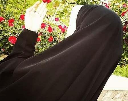 عکس پروفایل دختر چادری در پاییز