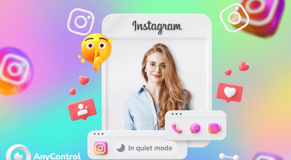 عکس ماه گوشه پروفایل اینستاگرام