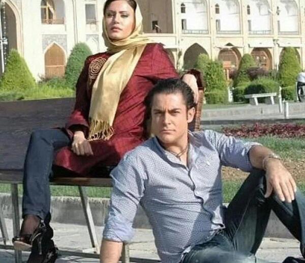 عکس سلفی الناز شاکردوست محمدرضا گلزار