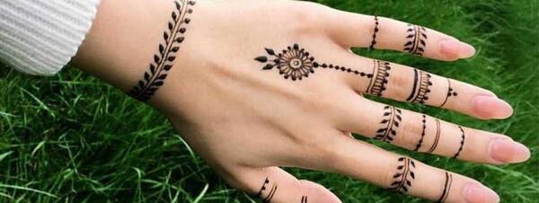 عکس تاتو دست زیبا