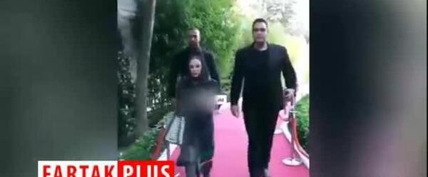 عکس بهنوش بختیاری و بادیگاردهایش