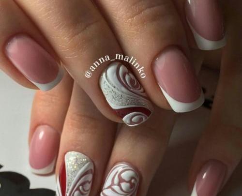 عکس مدل ژليش ناخن كوتاه