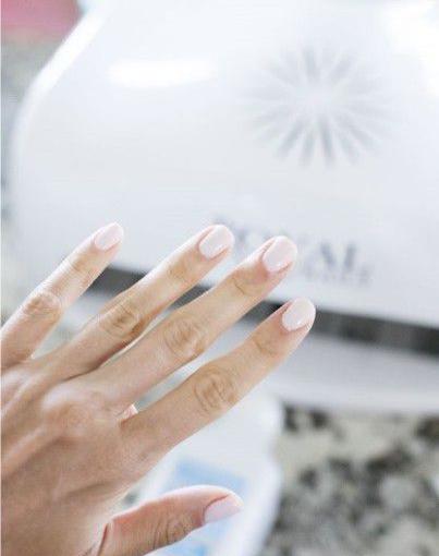 عکس مدل ژليش ناخن كوتاه