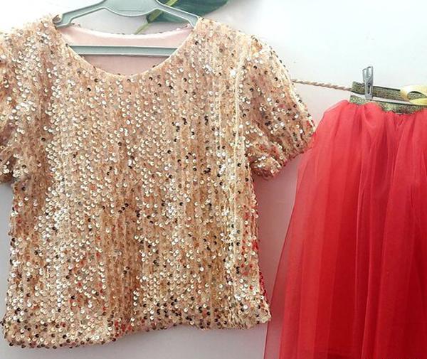 عکس بلوز پولکی زنانه