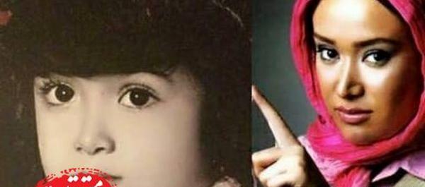 عکس بچگی بهاره افشاری