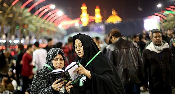 عکس گریه در بین الحرمین