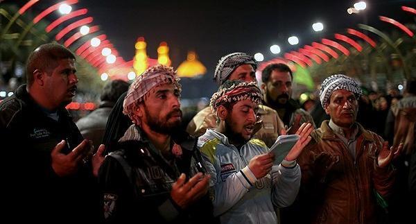 عکس گریه در بین الحرمین