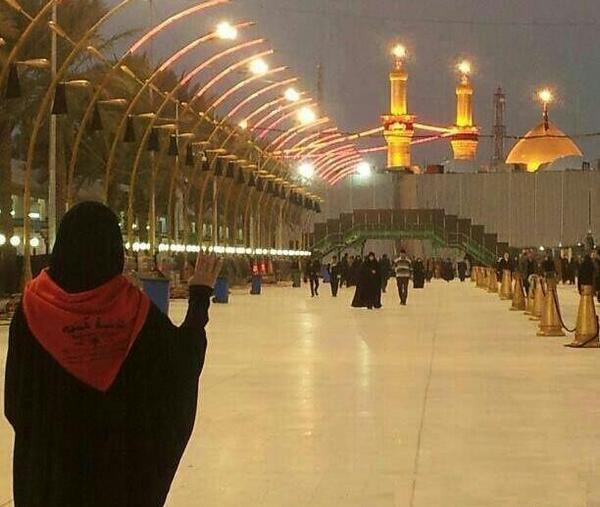 عکس گریه در بین الحرمین