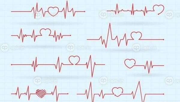 عکس دانلود وکتور ضربان قلب