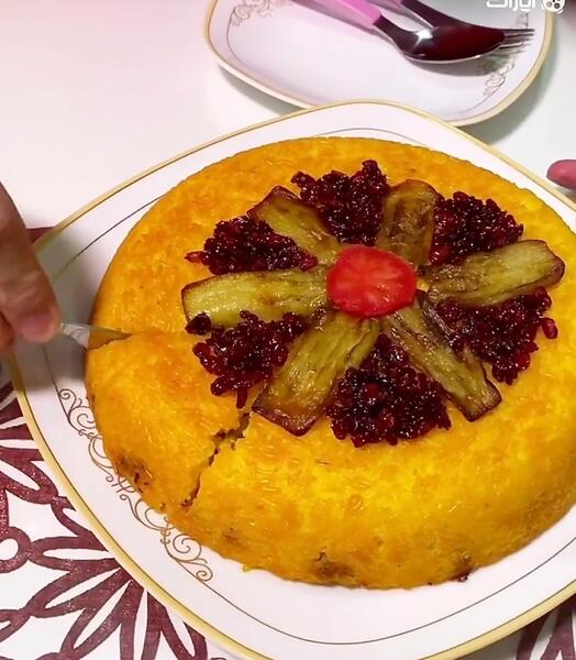 عکس غذای طلا کوله