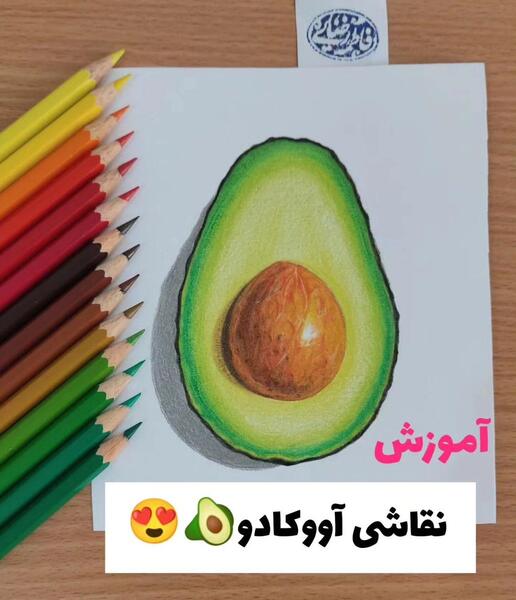 عکس نقاشی آووکادو