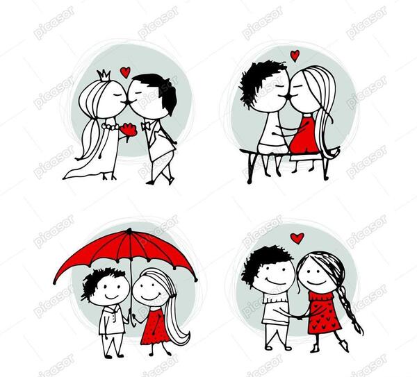 عکس نقاشی مدرن ولنتاین