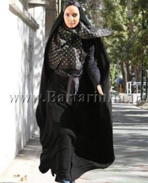 عکس دختر چادری هنری
