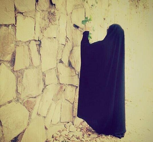 عکس دختر چادری هنری