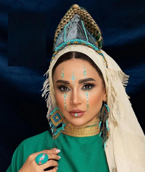 عکس زلیخا با ارایش
