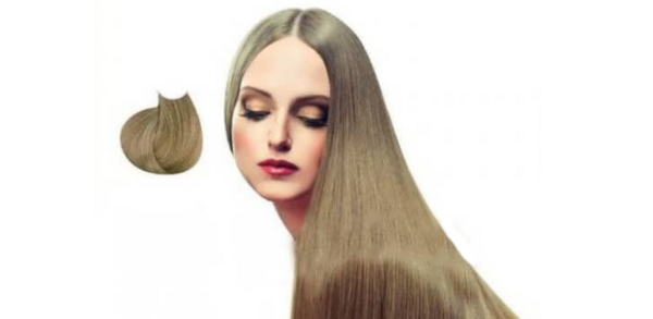 عکس رنگ مو زیتونی روشن