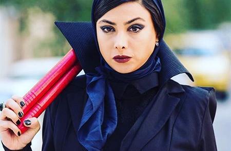 عکس آزاده صمدی درسریال انقلاب زیبا