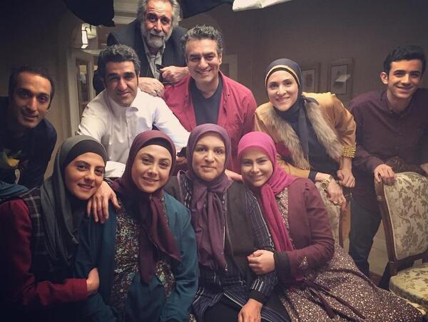 عکس آزاده صمدی درسریال انقلاب زیبا