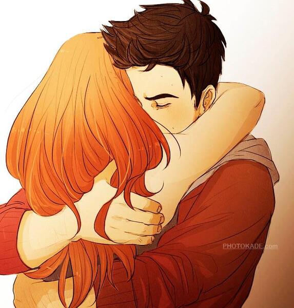 عکس های عاشقانه کارتونی احساسی دختر و پسر