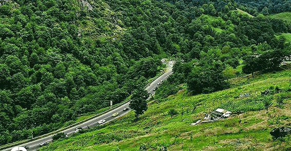 عکس جاده دماوند