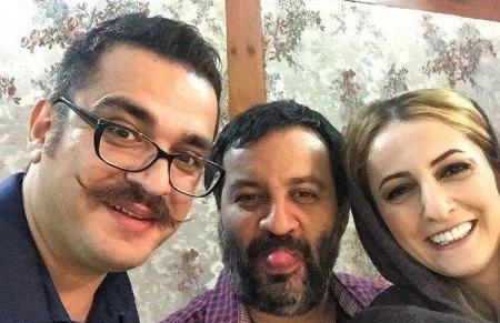 عکس شقایق دهقان و خانواده