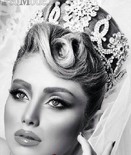 عکس عروس سیاه سفید