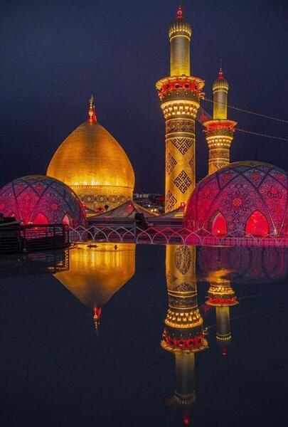 عکس حرم امام حسین تلگرام