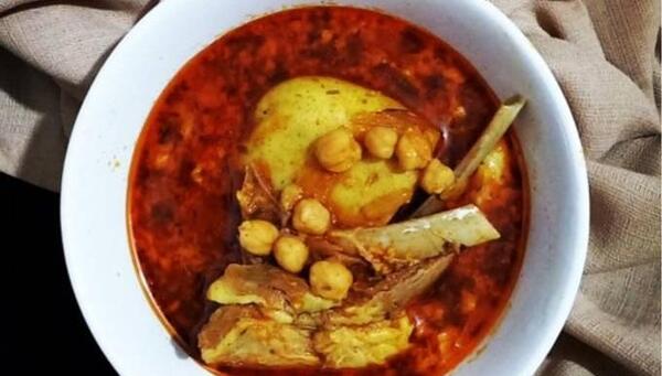 عکس آبگوشت سوخته