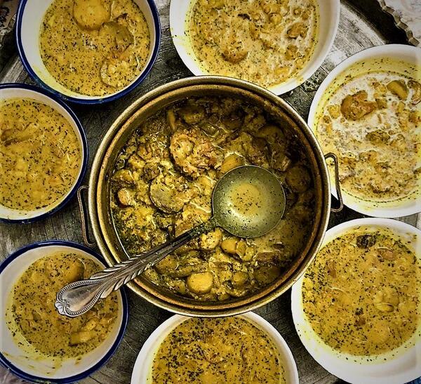عکس آبگوشت سوخته