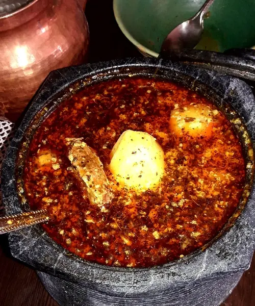 عکس آبگوشت سوخته