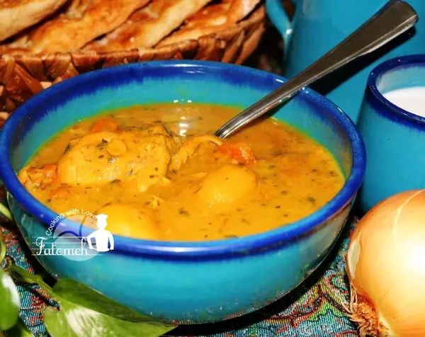 عکس آبگوشت سوخته