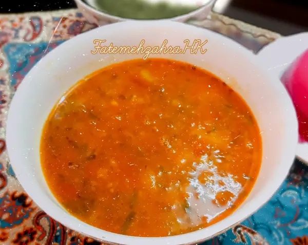 عکس آبگوشت سوخته