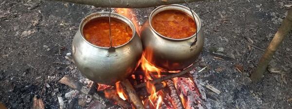 عکس آبگوشت سوخته