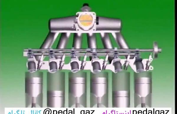 عکس موتور نیمه انژکتور پراید