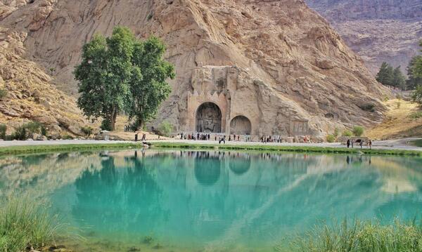 عکس نوشته طاق ثریا