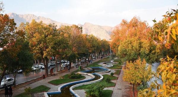 عکس پاییز کرمانشاه