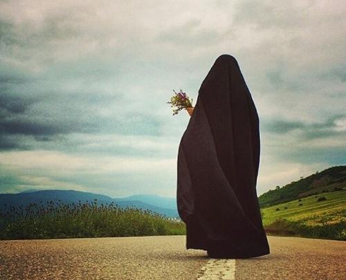عکس نوشته چادر بسیجی