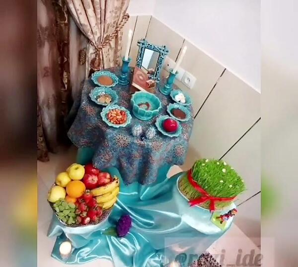 عکس فیک سفره هفت سین