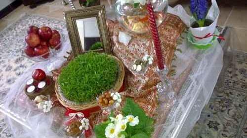 عکس فیک سفره هفت سین