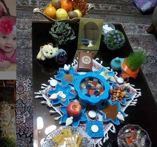 عکس فیک سفره هفت سین