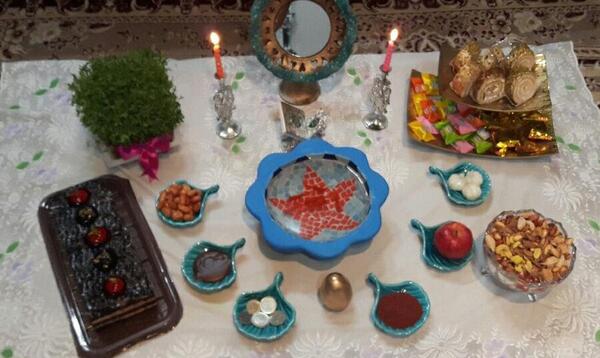 عکس فیک سفره هفت سین