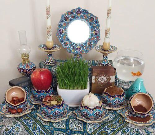عکس فیک سفره هفت سین