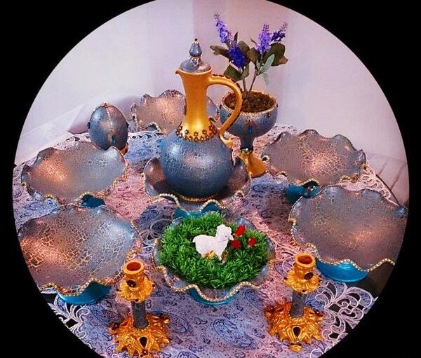 عکس فیک سفره هفت سین