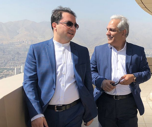 عکس لبخند مهران مدیری