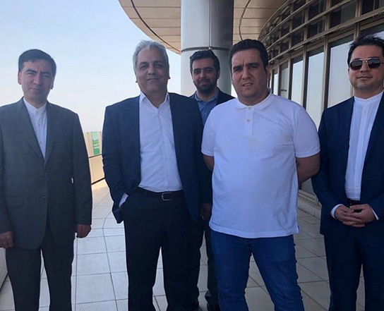 عکس لبخند مهران مدیری