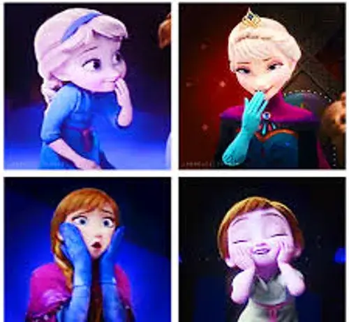 عکس السا و آنا ویسگون