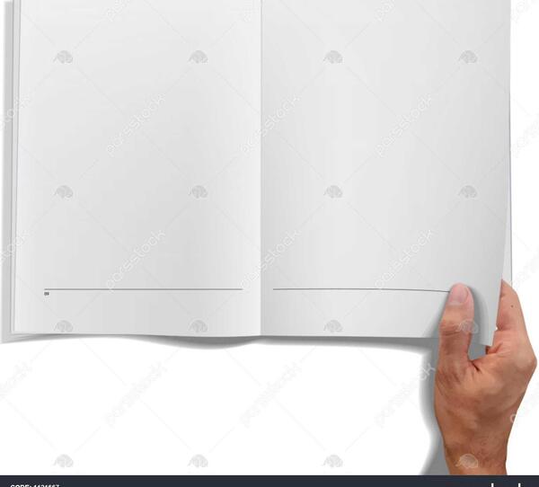 عکس کتاب صفحه سفید